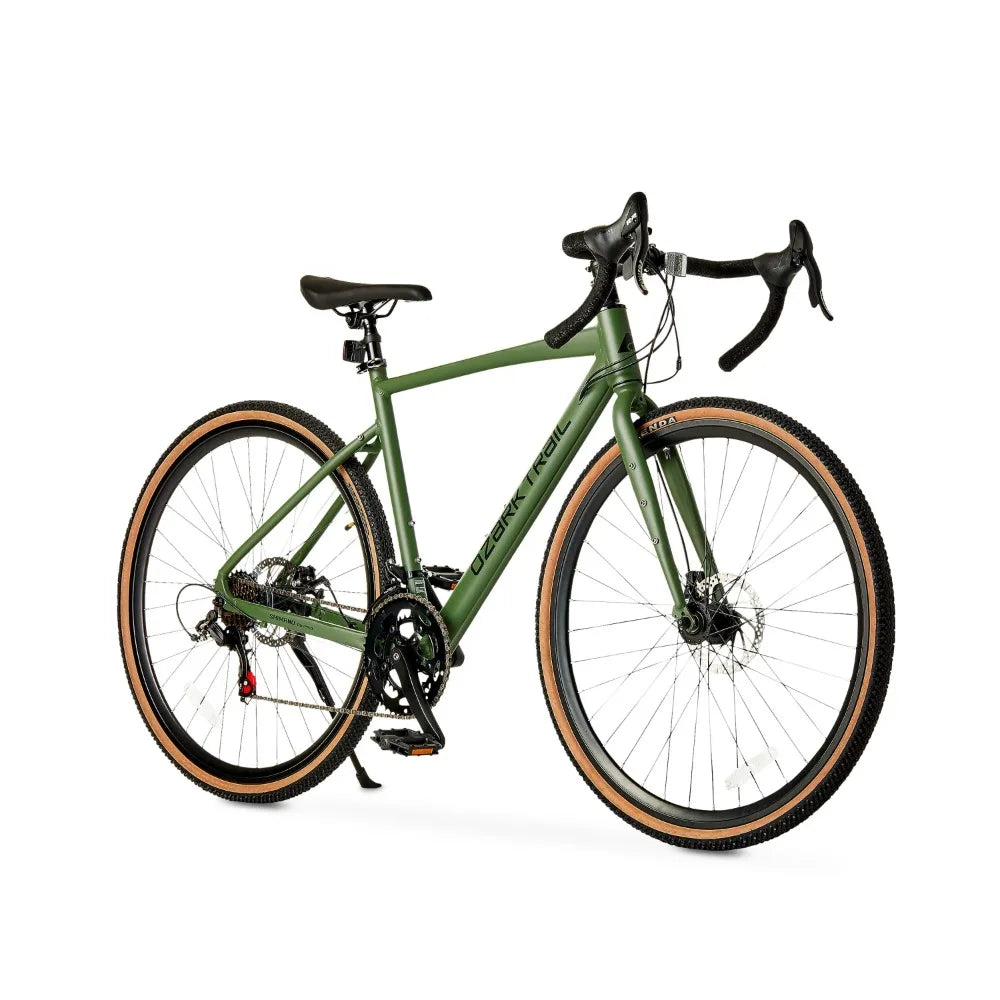 2024 New 700C G.1 Explorer Gravel Bike, Green, Adult