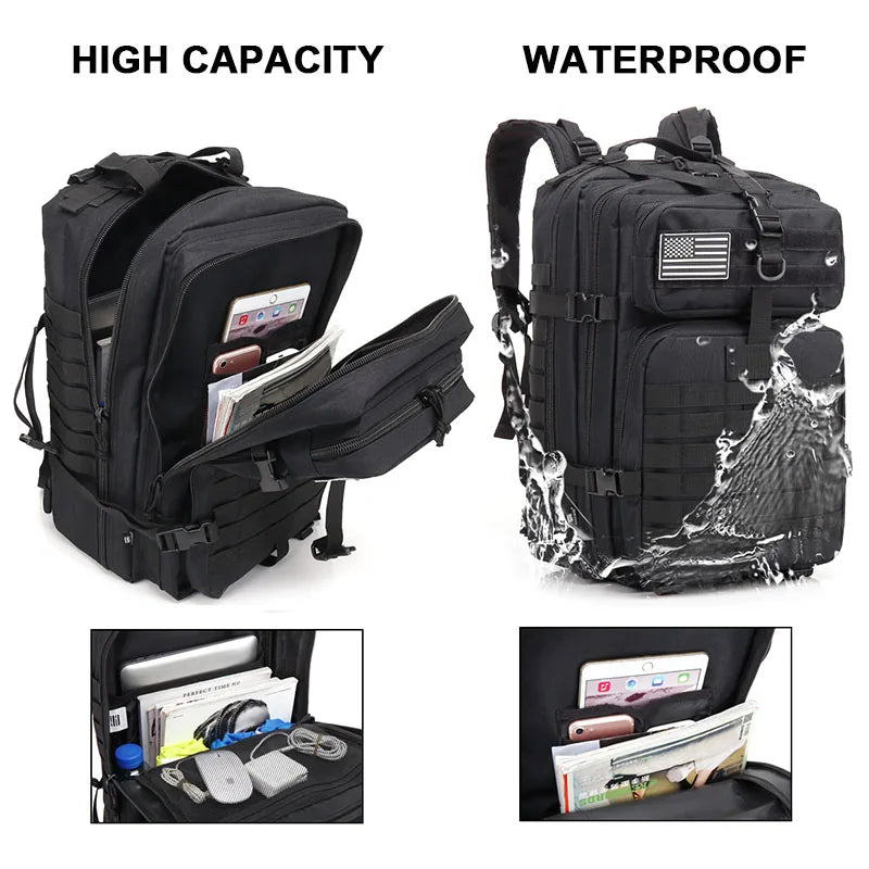 30L 50L Military Men Travel Backpack