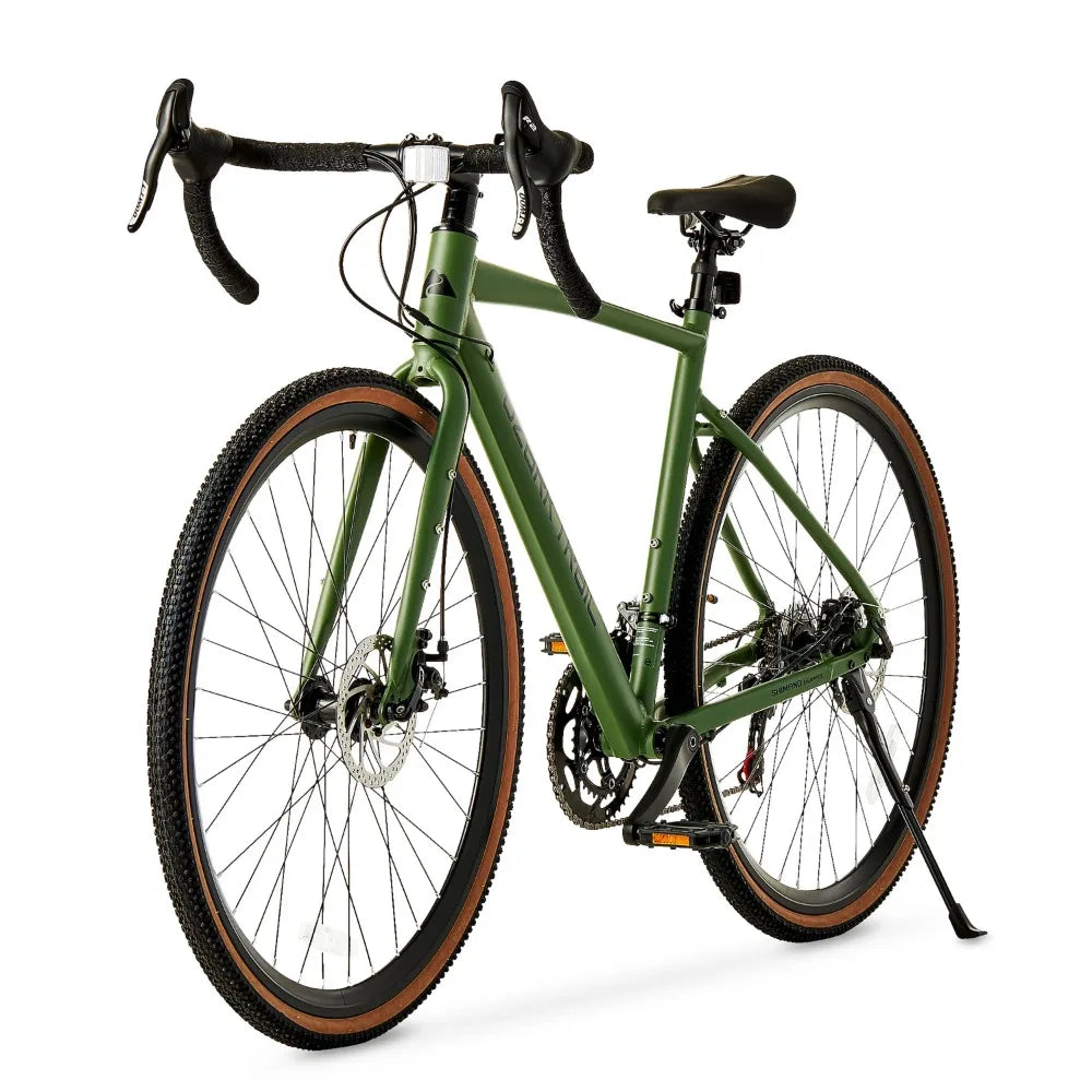2024 New 700C G.1 Explorer Gravel Bike, Green, Adult