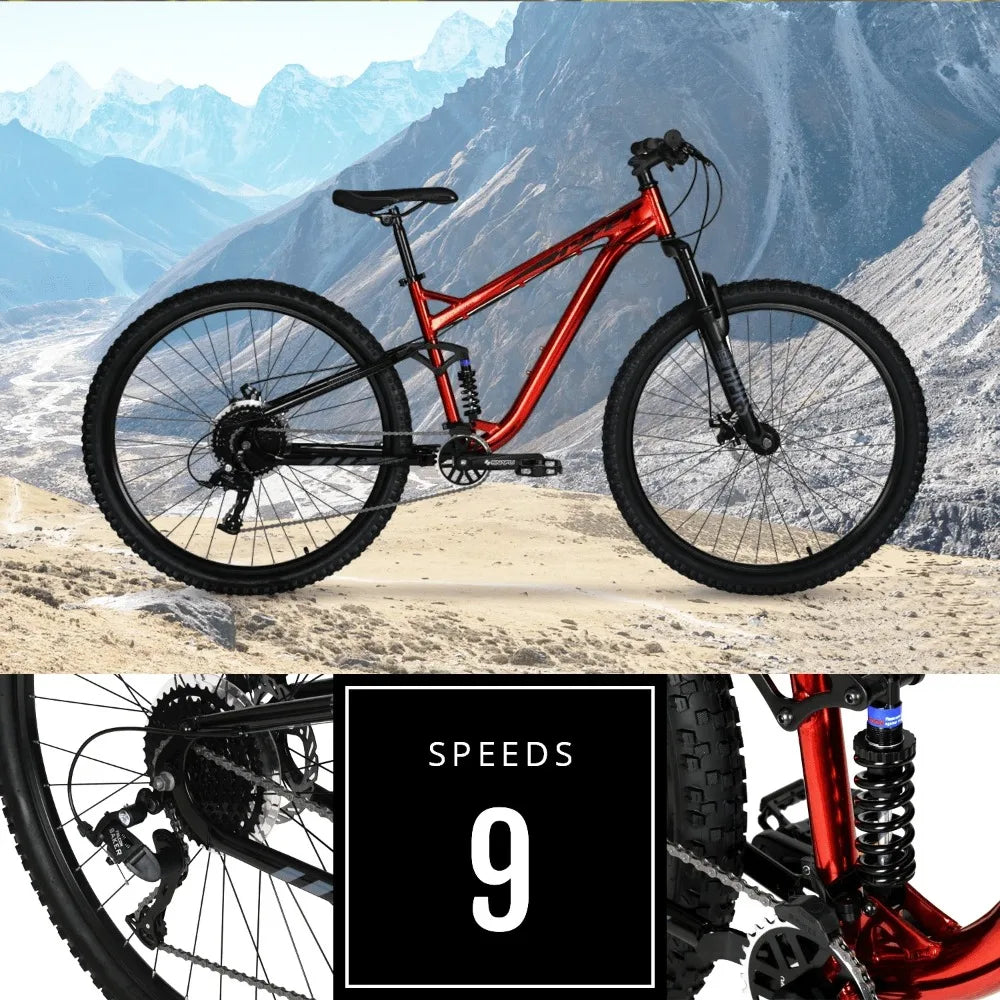 Men's 29" Explorer Dual Suspension Mountain Bike