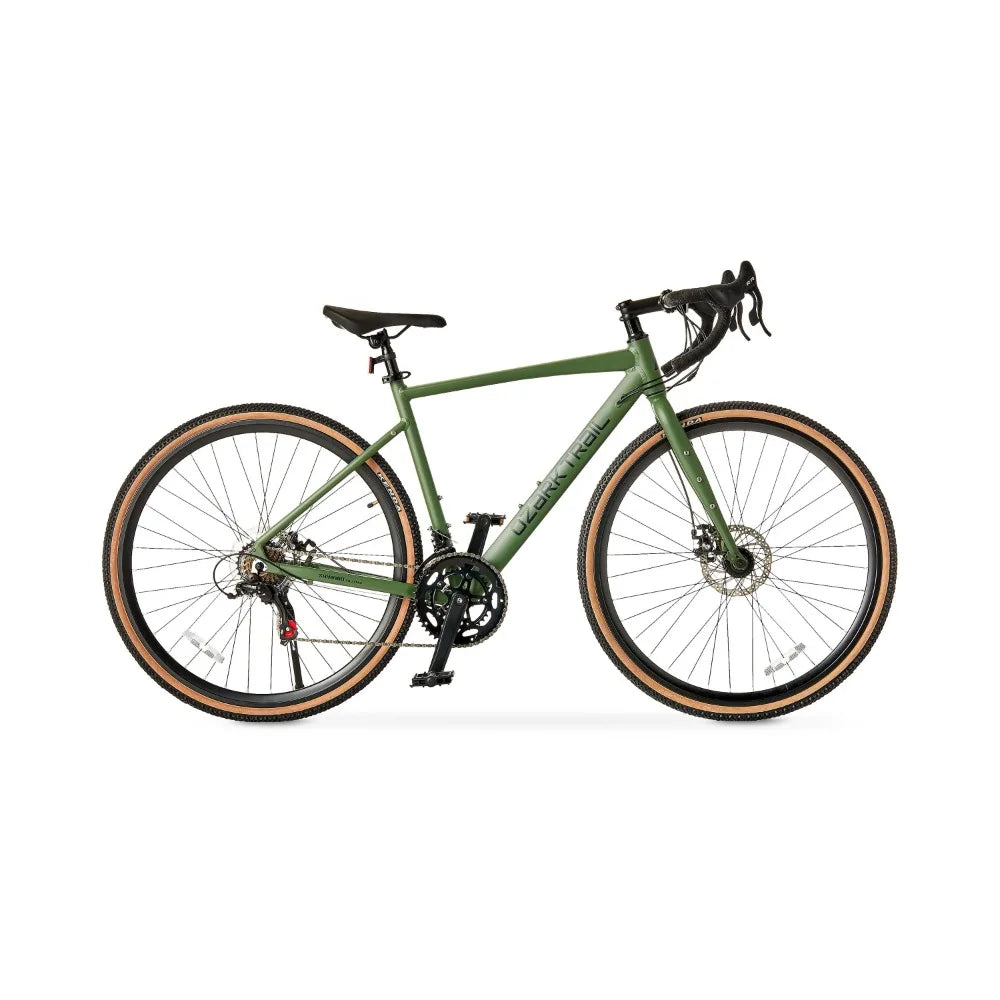2024 New 700C G.1 Explorer Gravel Bike, Green, Adult