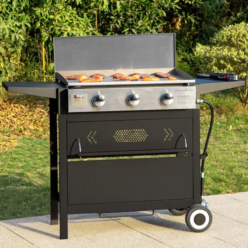 3 Burner Propane BBQ Grill