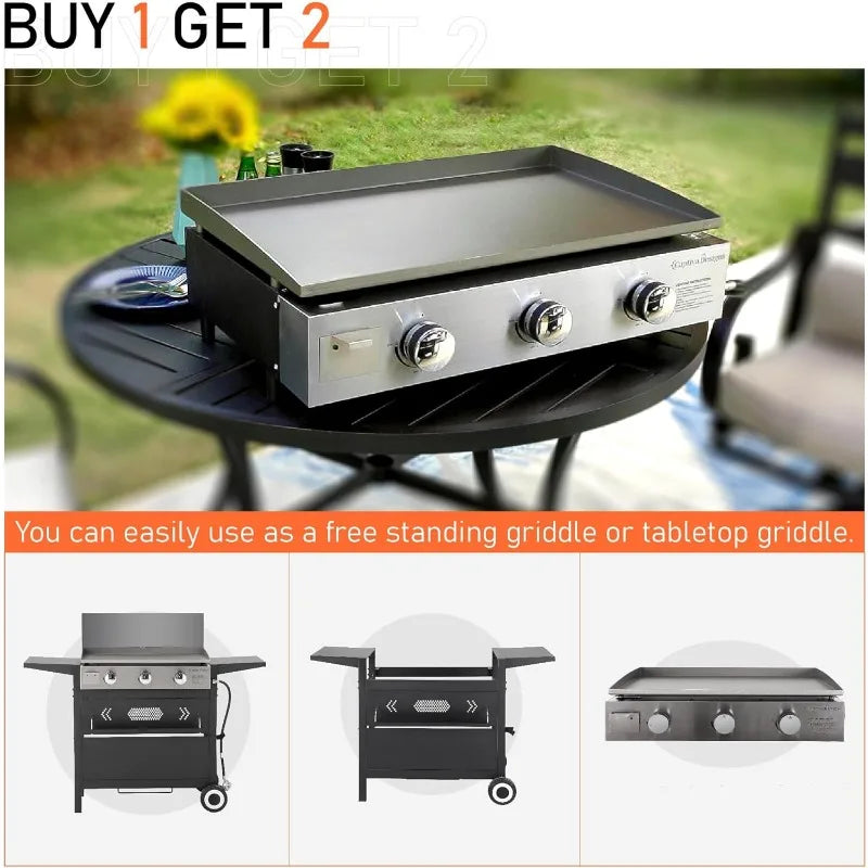 3 Burner Propane BBQ Grill