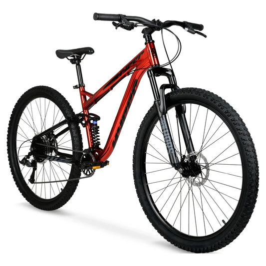 Men's 29" Explorer Dual Suspension Bicycle  red