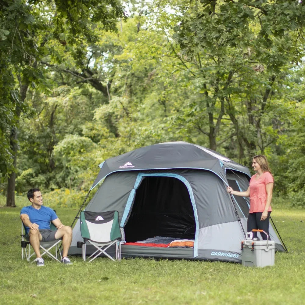 Ozark Trail 10' X 9' 6-Person Dark Rest Cabin Tent W/Skylight